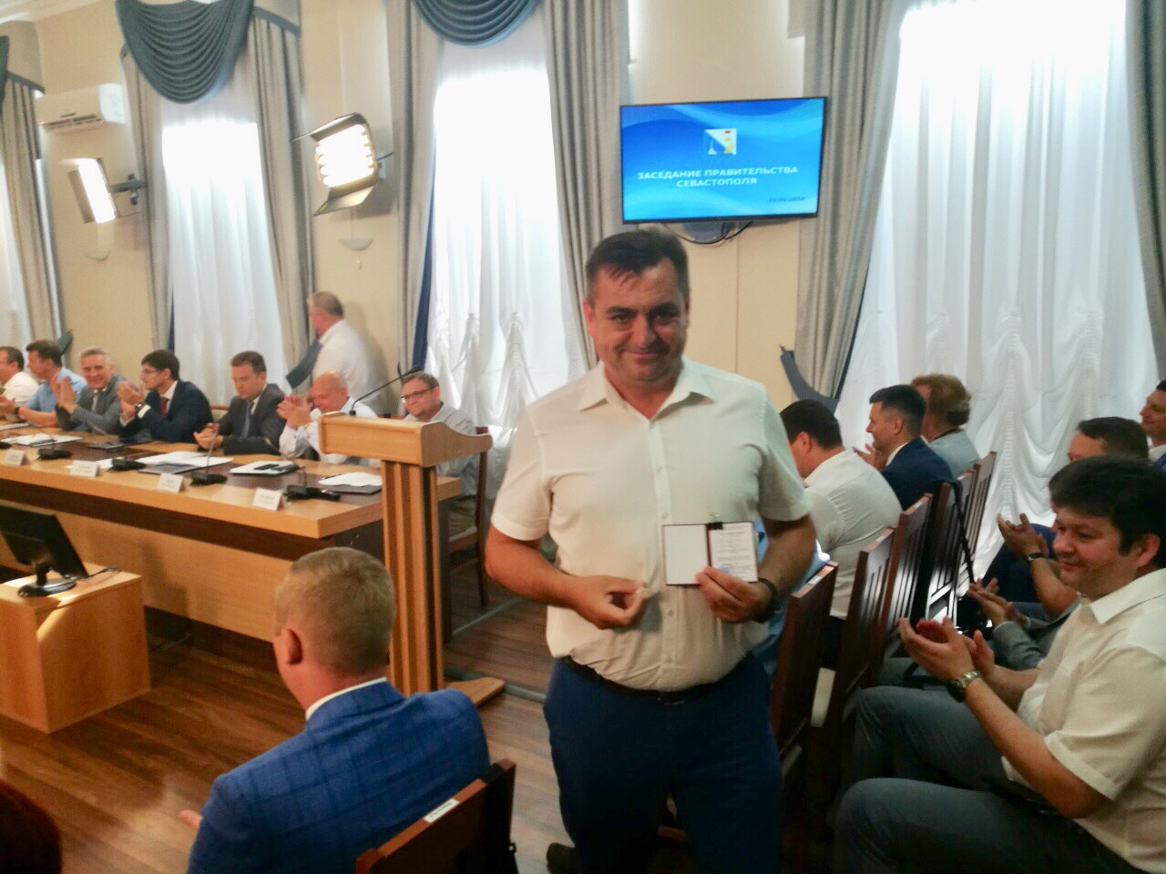 Gerasim N.M. bylo vrucheno udostoverenie pochetnogo donora 01