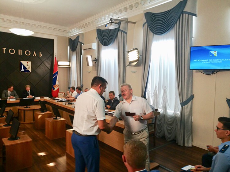 Gerasim N.M. bylo vrucheno udostoverenie pochetnogo donora 02