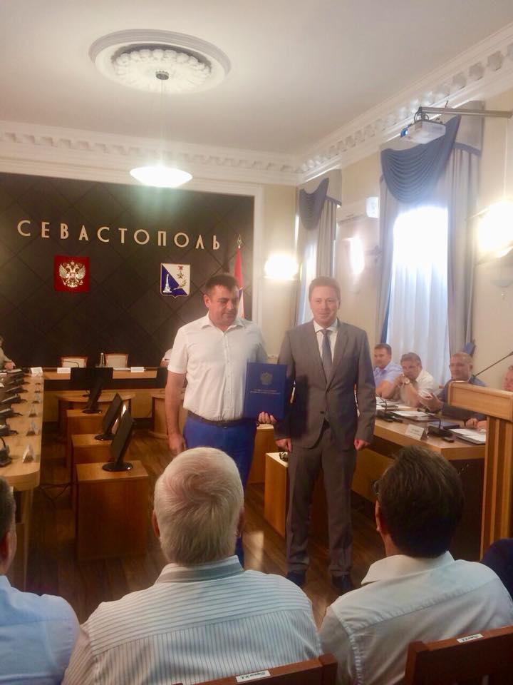 Glava VMO Kachinskogo MO byl otmechen blagodarstvennym pis'mom Prezidenta RF 01