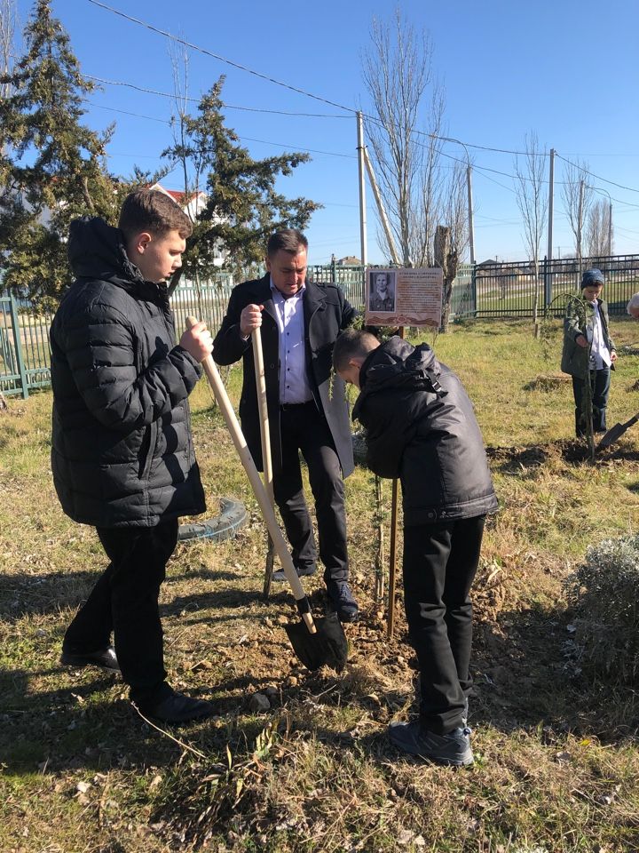 torzhestvennaya linejka posvyashjonnaya akcii Derevo imeni 01