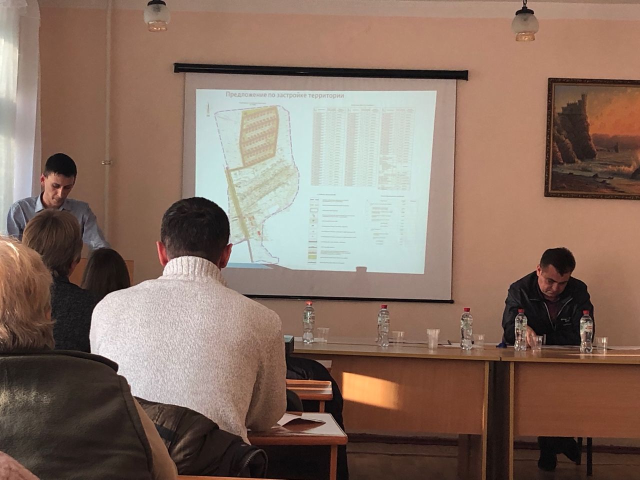 Publichnye slushaniya po proektu planirovaniya i mezhevaniya territorii s.Poljushko 01