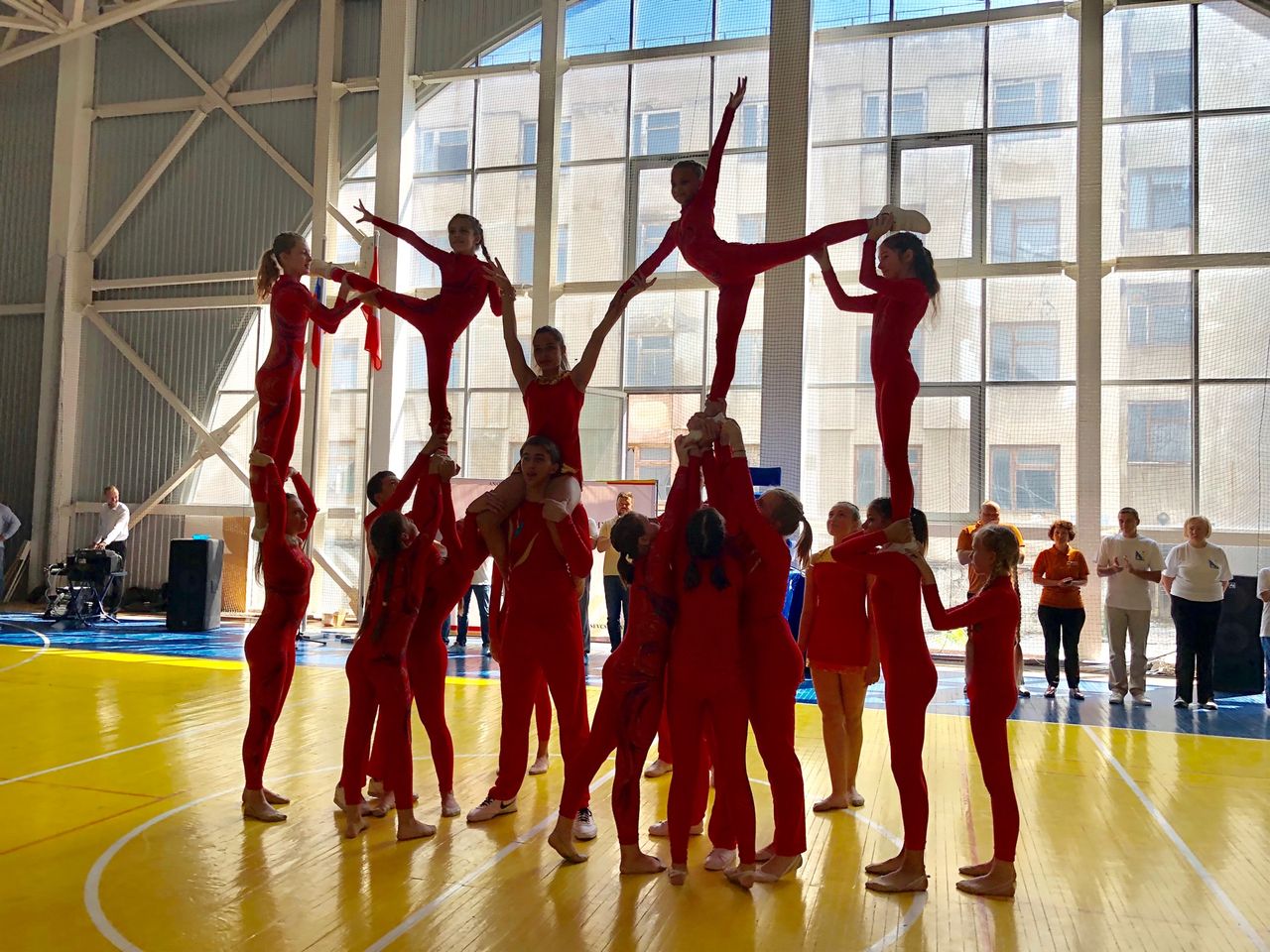 Torzhestvennoe otkrytie spartakiady gossluzhashih. 01