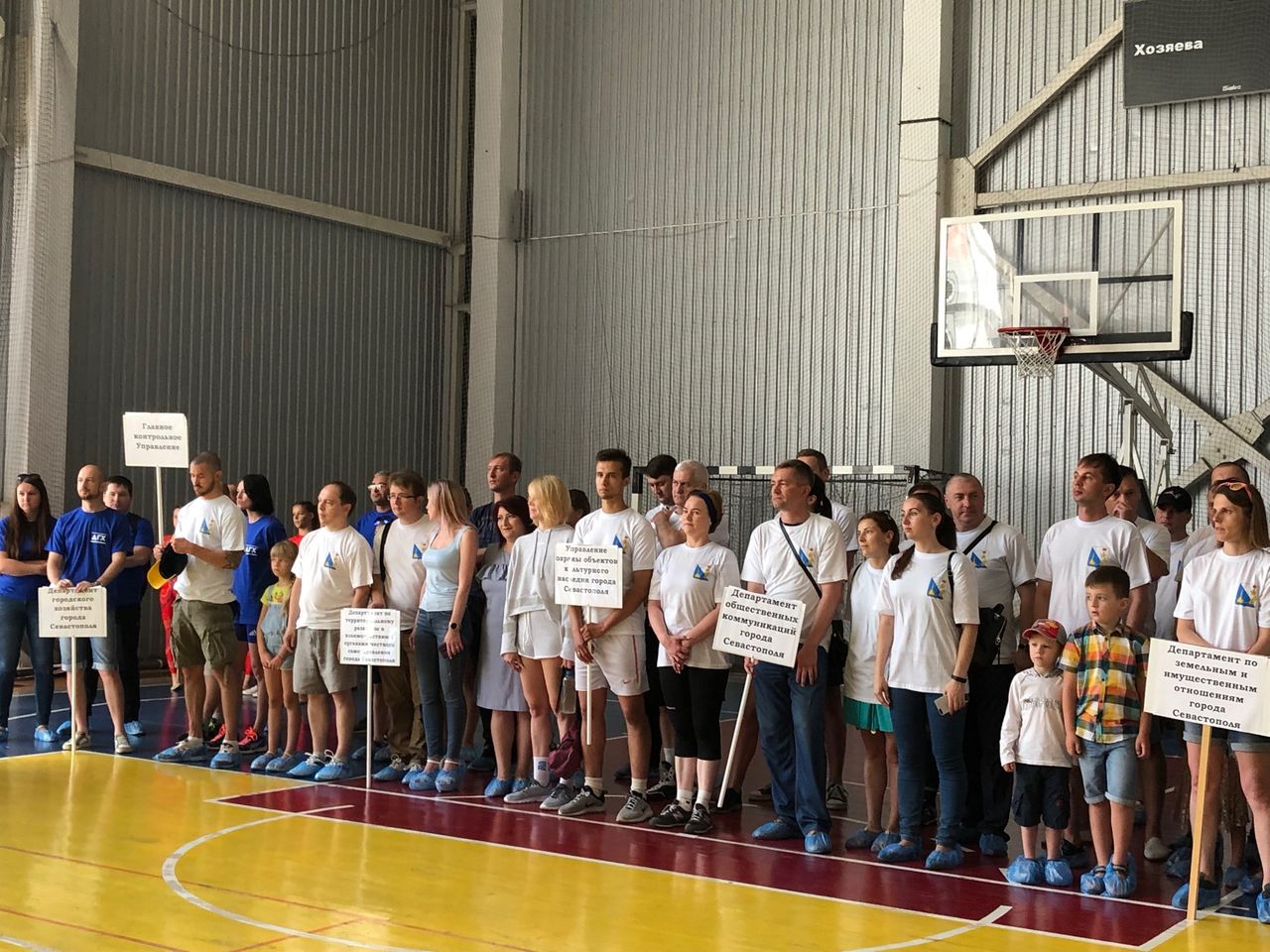 Torzhestvennoe otkrytie spartakiady gossluzhashih. 01