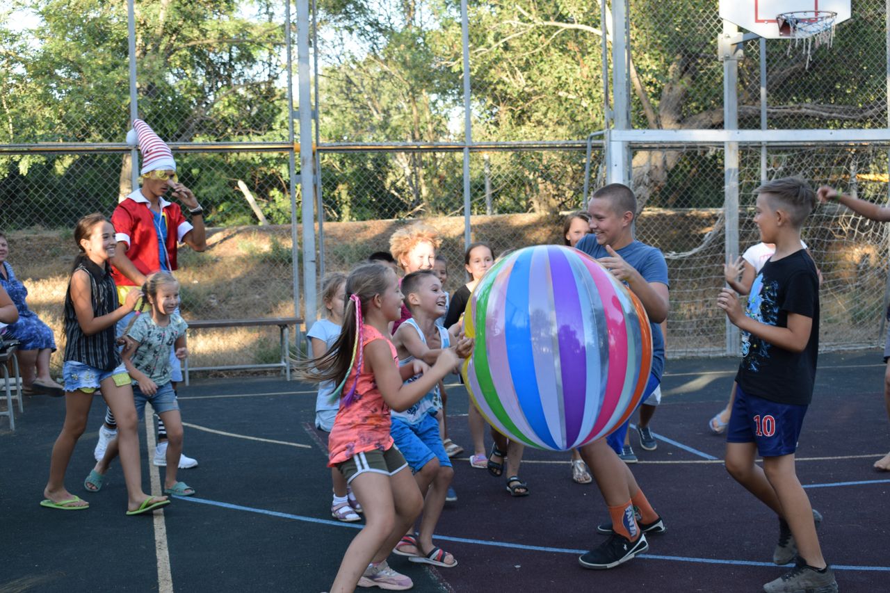 V s.Vishnevoe proshli «Veselye starty» 02