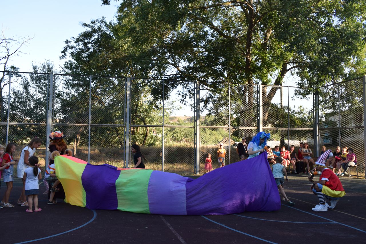 V s.Vishnevoe proshli «Veselye starty» 02