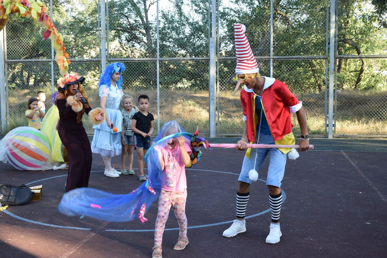 V s.Vishnevoe proshli «Veselye starty» 02