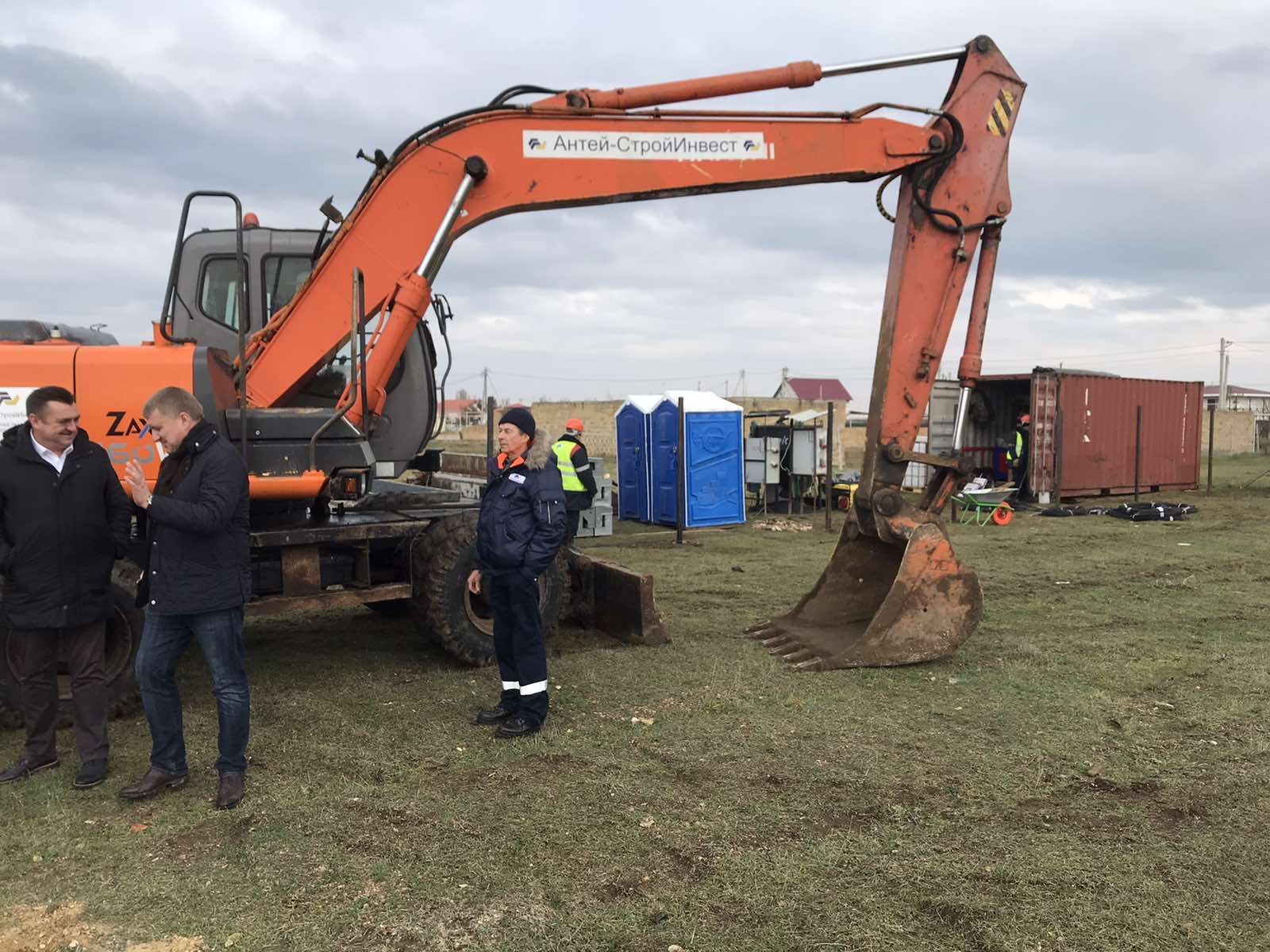 Nachalo stroitelstva FOK v p. Kacha 03