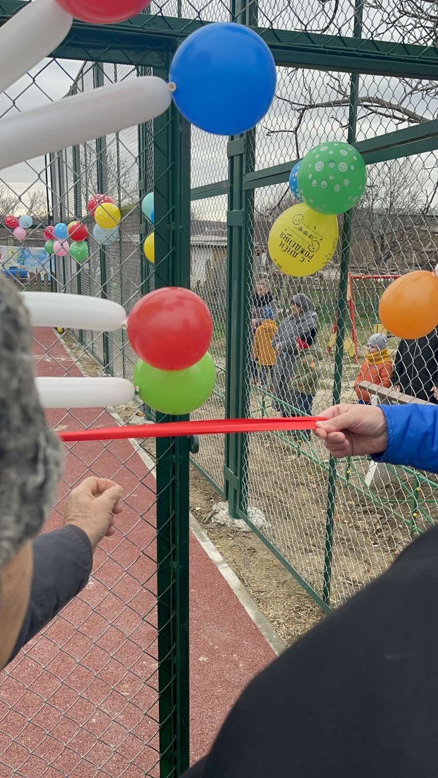 v s. poljushko sostoyalos torzhestvenna otkrytie sportivnoj ploshadki 01