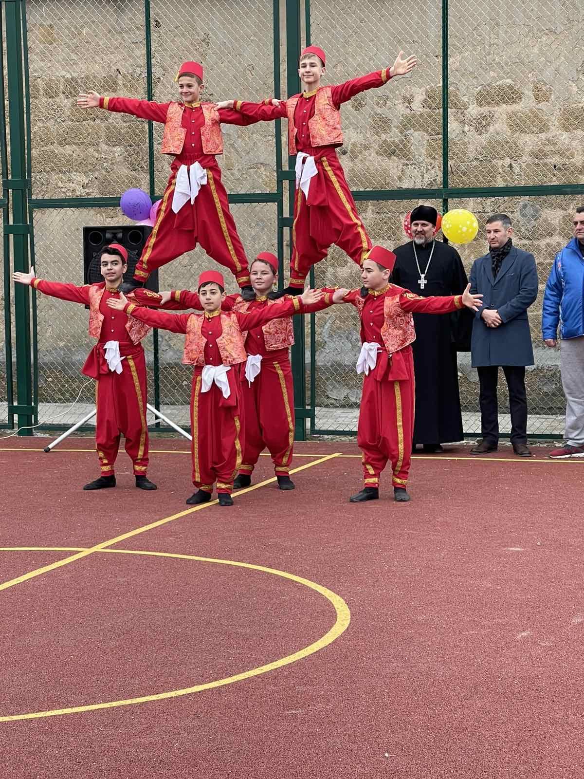 v s. poljushko sostoyalos torzhestvenna otkrytie sportivnoj ploshadki 01