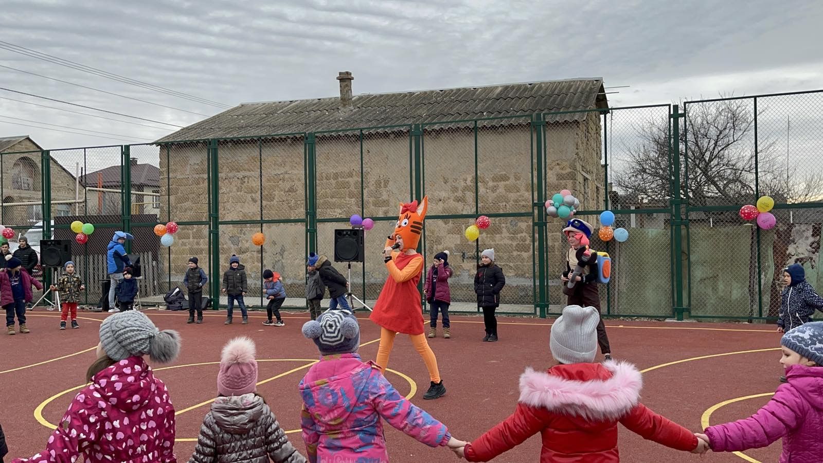 v s. poljushko sostoyalos torzhestvenna otkrytie sportivnoj ploshadki 01